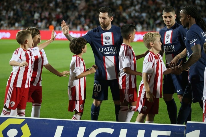 Le Paris Saint-Germain a gagné grâce à un Messi imbattable (Photo : AFP).