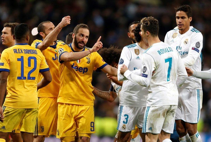 La finale entre la Juve et le Real Madrid en 2018 (AP).