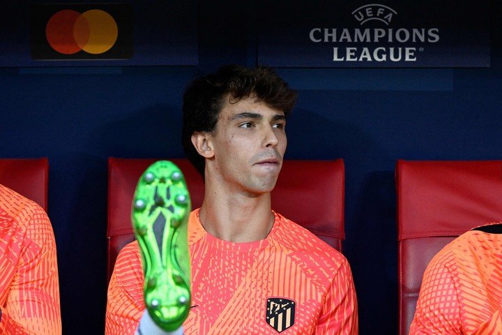 Joao Felix est sur le banc de l'Atlético depuis un certain temps déjà. (AFP)